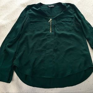 Express Zip-up Blouse